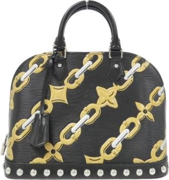 Louis Vuitton Pre-owned Handbags, female, Black, Size: ONE SIZE Pre-owned Vintage Handbag