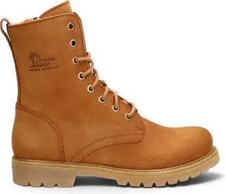 Panama Jack Panama Jack Womens Brown Waterproof Leather Warm Lace-Up Boots - Frisia-B44