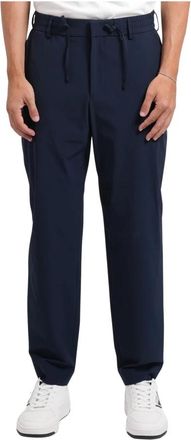 HUGO BOSS Heren, Broeken, Blauw, Maat: L