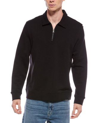 Vince French Terry 1/4-Zip Pullover