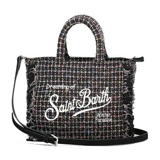 MC2 Saint Barth Handbags, female, Black, Size: ONE SIZE Borsa