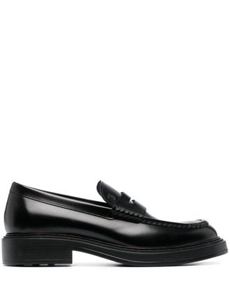 スニーカー TOD'S Black Leather Loafers Unisex BLACK Loafers in Leather Y5U86K0HL90N6M449995 | Tods