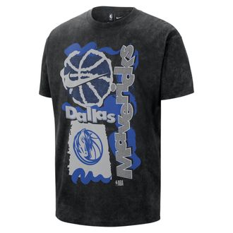 Nike Dallas Mavericks Courtside Nike Mens NBA Max90 T-Shirt in Black | HQ9358-011