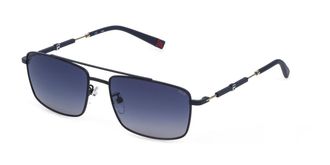 Fila SFI116 01HL Mens Sunglasses Blue Size 57