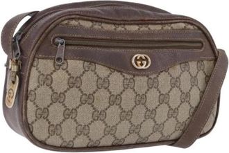 Gucci Borsa a tracolla vintage GG monogramma Pre-owned - - Pre-owned - Donna - Beige - ONE SIZE