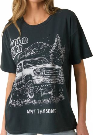 Daydreamer Morgan Wallen Aint That Some Cotton Tee In Vintage Black