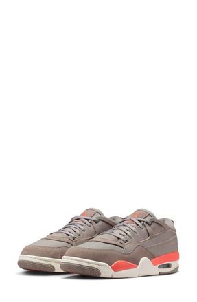 Nike Jordan Air Jordan 4RM Sneaker in Enigma Stone/Ivory/Mango at Nordstrom, Size 5.5