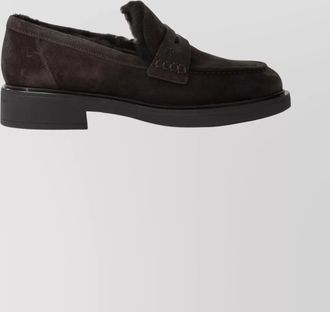 Gianvito Rossi leather loafers