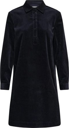 Part Two Corintha PW Dress - Dames - Shirt Kleedjes - Blauw - M - Katoen - Kleedjes