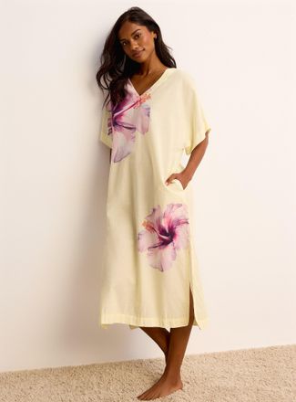 Miiyu Womens Tropical expression flowy nightgown
