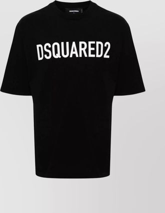 Dsquared2 logo print cotton t-shirt