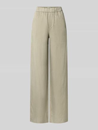 Drykorn Drykorn Wide Fit Stoffhose mit elastischem Bund Modell Consider in Hellgruen, Gr&ouml;&szlig;e 25/32