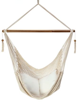Hamac del sol Sebaco xl - silla hamaca de nicaragua - crudo - 100% algod&oacute;n