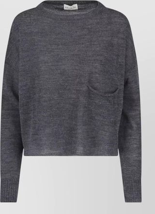 Maryya virgin wool crewneck sweatshirt