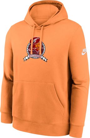 Nike Tampa Bay Buccaneers Rewind Club Nike Mens NFL Pullover Hoodie in Orange | NKDK83T9YV-TM9