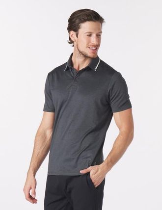 Glyder Power Fade Polo in Black at Nordstrom, Size Xx-Large
