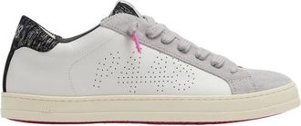 P448 Schoenen, Dames, Wit, 40 EU, John Sneakers Shield Zwart