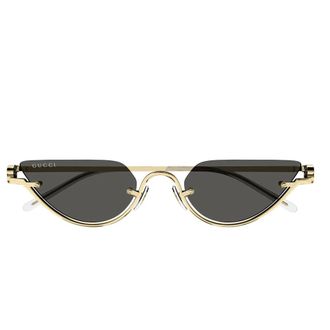 Gucci Gg1603S Sunglasses - female - Gucci - Sunglasses - Yellow - 53 MM - Accessories