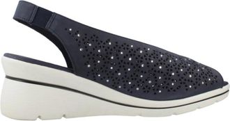 24hrs 24Hrs, Schoenen, Dames, Blauw, 40 EU, Leer, 26449 Alpargata