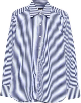 Tom Ford Camicia a righe - Blu