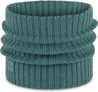 Buff Knitted Neckwarmer Comfort Norval Schlauchschal - Unisex | t&uuml;rkis/blau