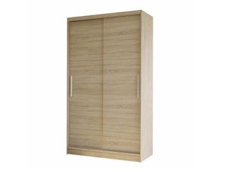 Mirjan24 Mobilier1 - Armario Closico 162, Roble Sonoma, 200x100x58cm, Puertas De Armario: Correderas, N&uacute;mero De Estantes: 0