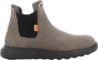 Hey Dude Schoenen - Heren - Chelseaboots - Grijs - 44 EU - Leer - Schoenen
