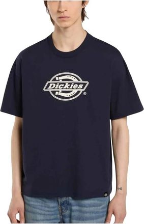 Dickies Hombre, Camisetas, Azul, Talla: S
