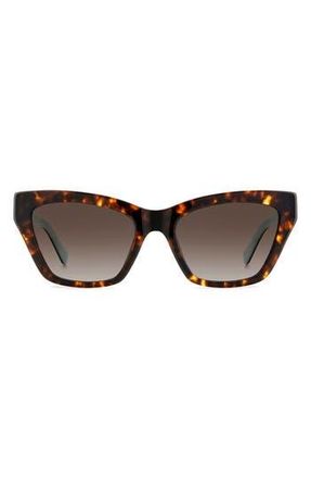 Kate Spade New York fay 54mm gradient cat eye sunglasses in 0086-Ha at Nordstrom Rack