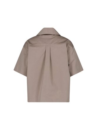 Balenciaga Mens Shirts Beige Cotton