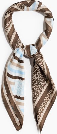 H&M Gemustertes Tuch - Blue