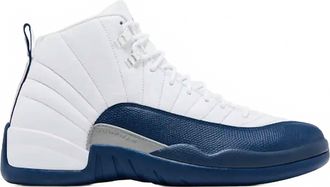 Nike Mens Air Jordan 12 Retro Shoes In French Blue