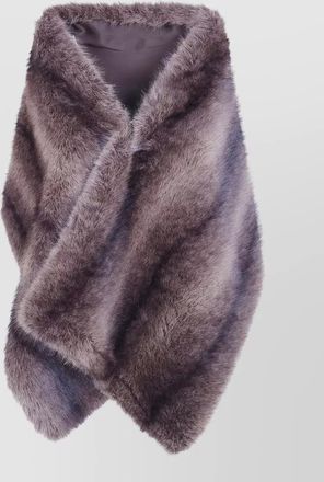 DRHOPE faux fur cape