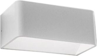 Zafferano Lampada a led da parete Cubetto IP20 11,4W bianca