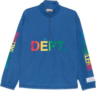Gallery Dept. Wave Zip Jacket - Heren - Zomerjassen - Blauw - M - Polyester - Jassen