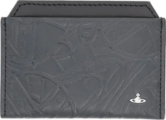 Vivienne Westwood Leather Card Holder-Donna
