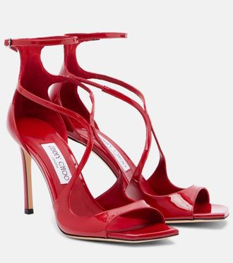 Jimmy Choo London Azia 95 patent leather sandals