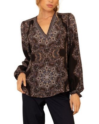 Hale Bob Layne Silk Top
