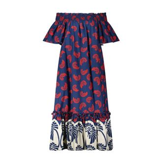 La DoubleJ Dames, Jurken, Veelkleurig, Maat: XS Katoen