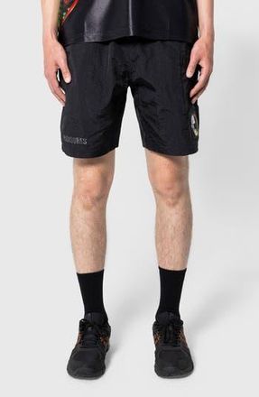Pleasures x Daft Punk Crush Hiking Shorts in Black at Nordstrom Rack, Size Small