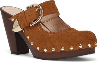 Frye Cindy Buckle Clog in Caramel at Nordstrom, Size 8.5