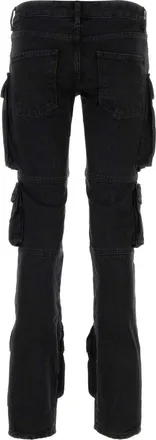 The Attico Black Denim Jeans