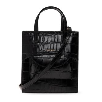 Hidesins Tassen, Dames, Zwart, ONE Size, Leer, Pocket Medium Bag