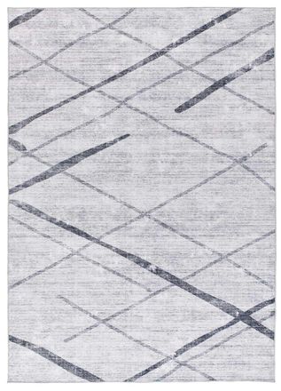 Atticgo Alfombra abstracta gris 140x200 cm