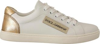 Dolce & Gabbana Sneakers - Dames - Sneakers - Veelkleurig - 35 EU - Leer - Schoenen