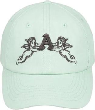 Aries Angels Cap - Heren - Petten - Groen - ONE Size - Katoen - Accessoires