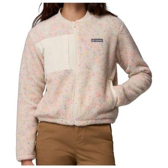 Columbia Stellar Path Fleece Bomber Full Zip Fleecejacke f&uuml;r Damen | beige