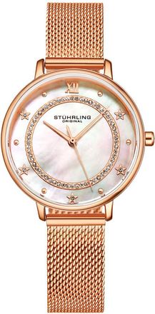 Stührling Symphony Quartz Silver Dial Ladies Watch M16777