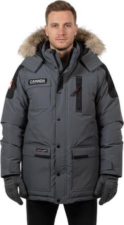 Canada Weather Gear Mens Heavyweight Arctic Parka in Charcoal at Nordstrom, Size X-Large