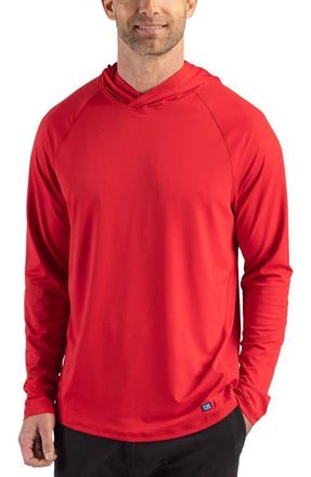 Cutter & Buck Prospect Epic Confidence Featherlight Performance Pullover Hoodie) in Red at Nordstrom, Size Xxx-Large